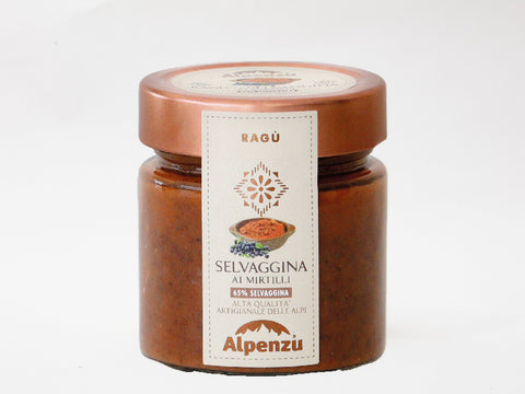 Ragù di selvaggina ai mirtilli 225 g