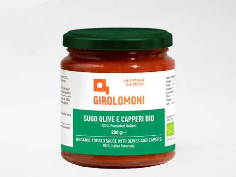 Sugo bio olive e capperi 290 g