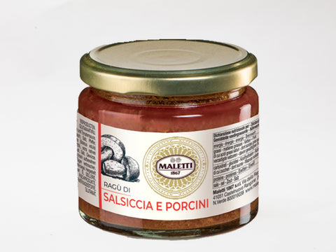 Ragù di salsiccia e porcini 180 g