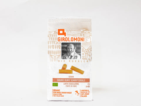 Sedani rigati semi-integrali bio 500 g